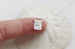 925 Sterling Silver Scapular Necklace