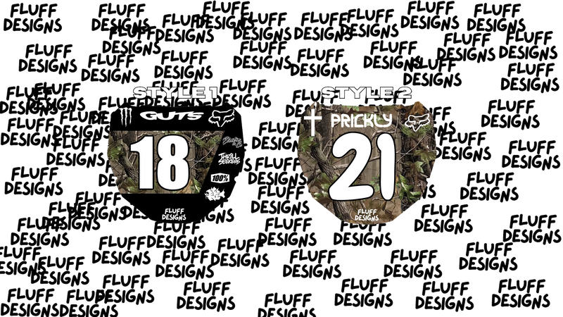 Camo Series ODI Plate Graphic