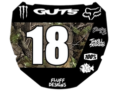 Camo Series ODI Plate Graphic