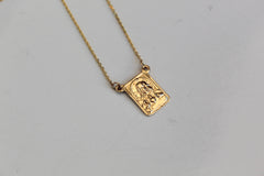 14K Gold Scapular