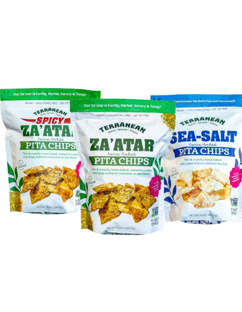 Pita Chips THREE PACK - Please select your flavors!