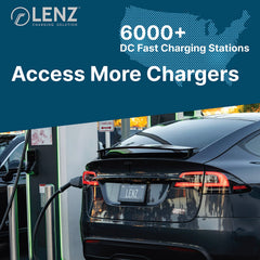 LENZ CCS1 to NACS Port (Tesla) Charging Adapter
