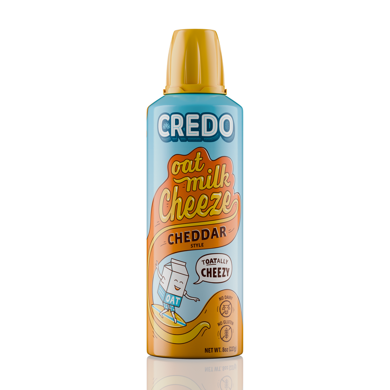 Oat Milk Spray Cheeze - Cheddar Style