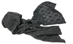 Scarf:  Long Diamonds - Pure Mongolian Cashmere