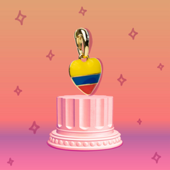Colombia Flag Charm - Colombian Charms Collection