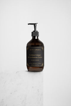 Golden Ginger & Cardamom Ember Luxury Hand Wash – 490ml