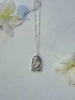 St. Catherine of Sweden Necklace in Sterling Silver