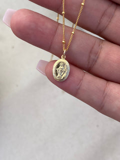 Dainty Miraculous Medal Necklace