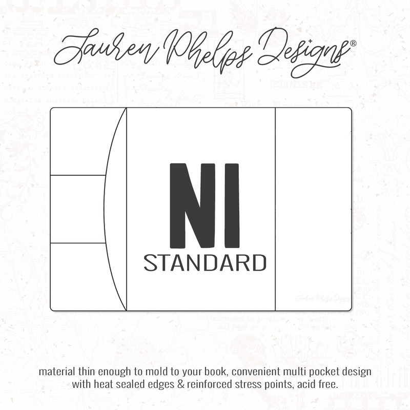 N1 Standard | Clear Soft Vinyl Notebook Cover | 4 sizes