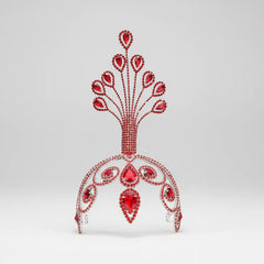 Rhinestone Tall Headpiece Base