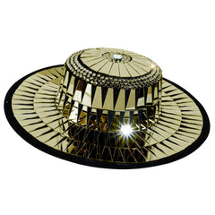 Jazz Mirrored Drag Queen Showgirl Hat