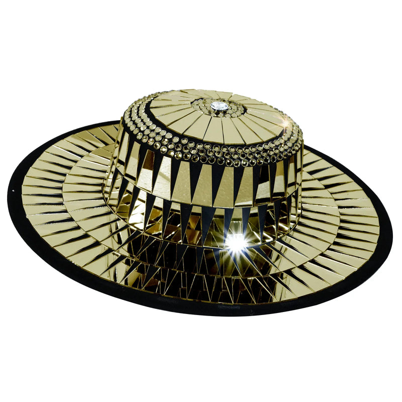 Jazz Mirrored Drag Queen Showgirl Hat