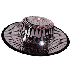 Jazz Mirrored Drag Queen Showgirl Hat