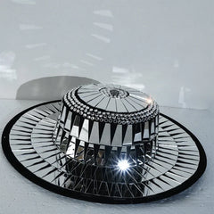 Jazz Mirrored Drag Queen Showgirl Hat