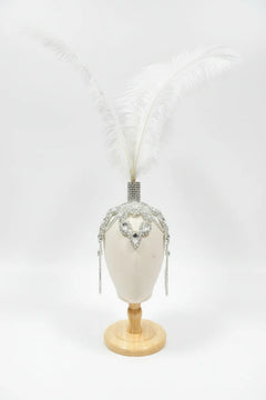 Rhinestone Feather Headdress