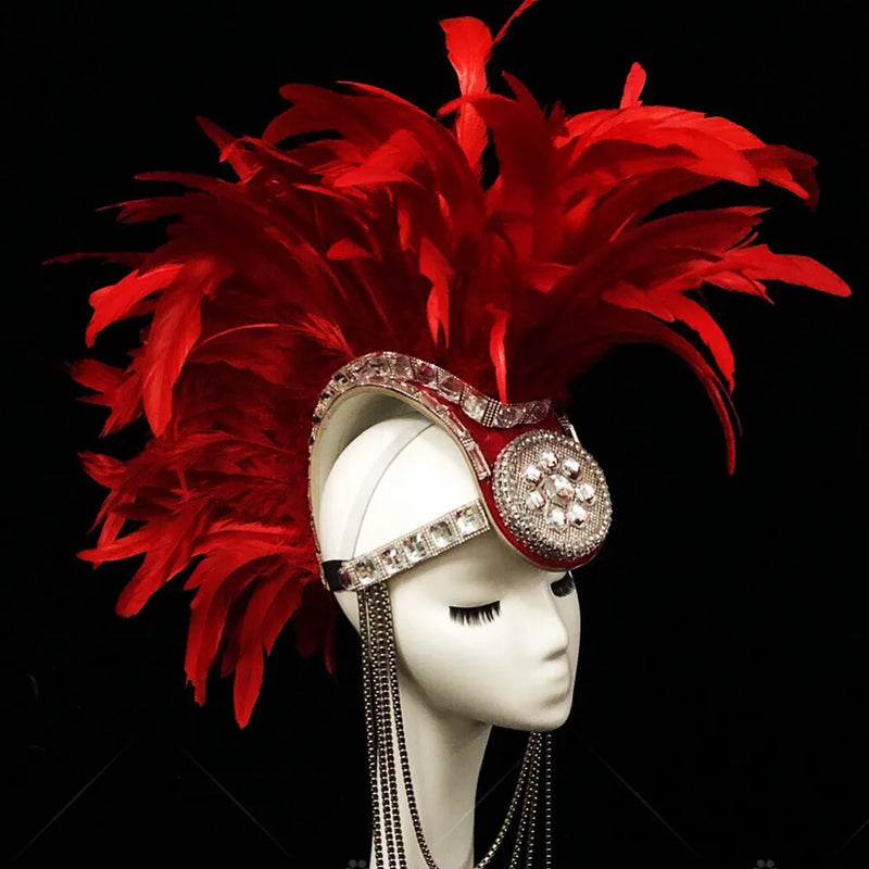 Mohawk Style Feather Headdress