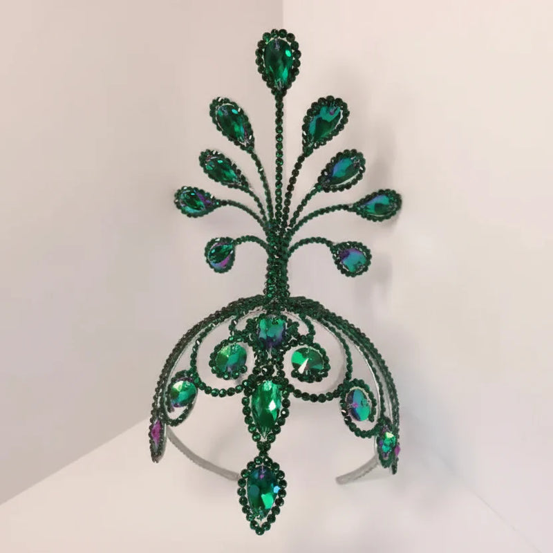 Rhinestone Tall Headpiece Base