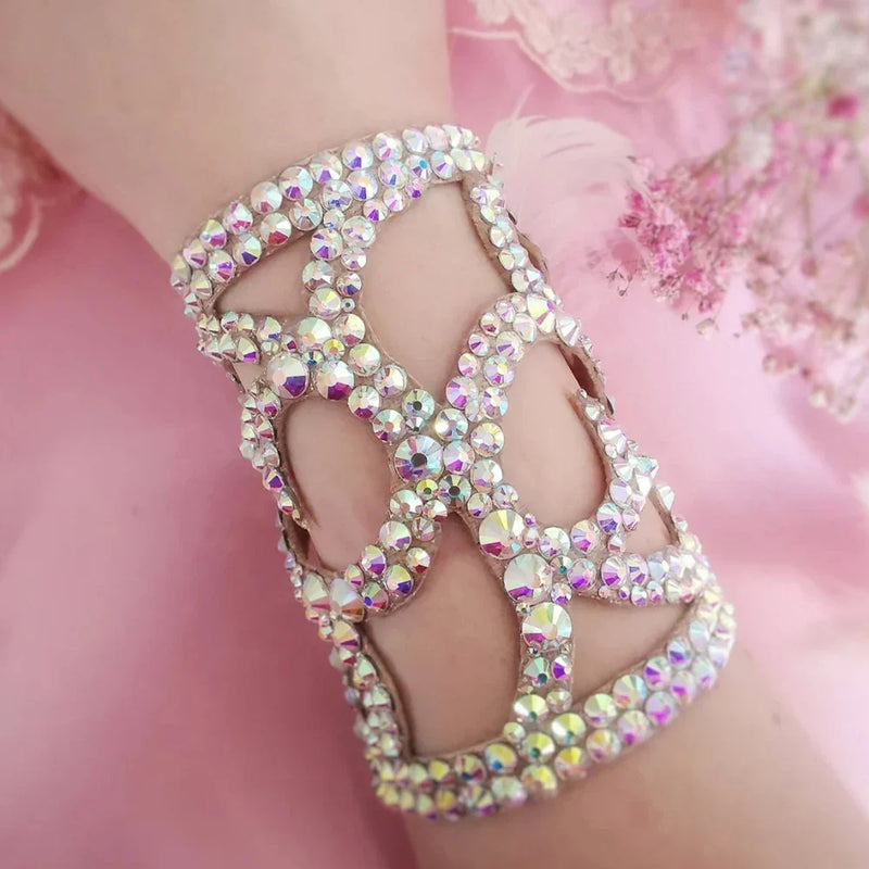 Rhinestone Wrist Chain Bracelet