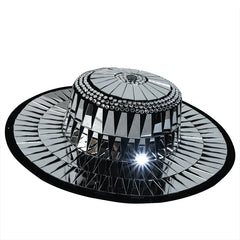 Jazz Mirrored Drag Queen Showgirl Hat