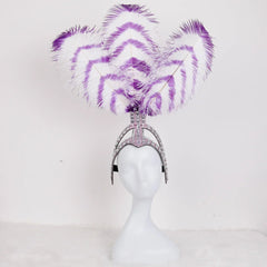 Striped Feather Headdress