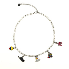Paperclip Chain Necklace - Colombian Charms Collection