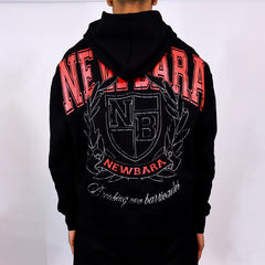 Crest Hoodie Oracle Red