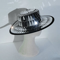 Jazz Mirrored Drag Queen Showgirl Hat