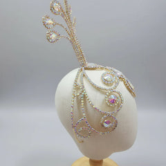 Rhinestone Tall Headpiece Base