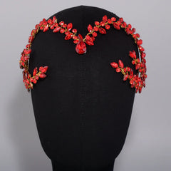 Rhinestone Forehead Headpiece