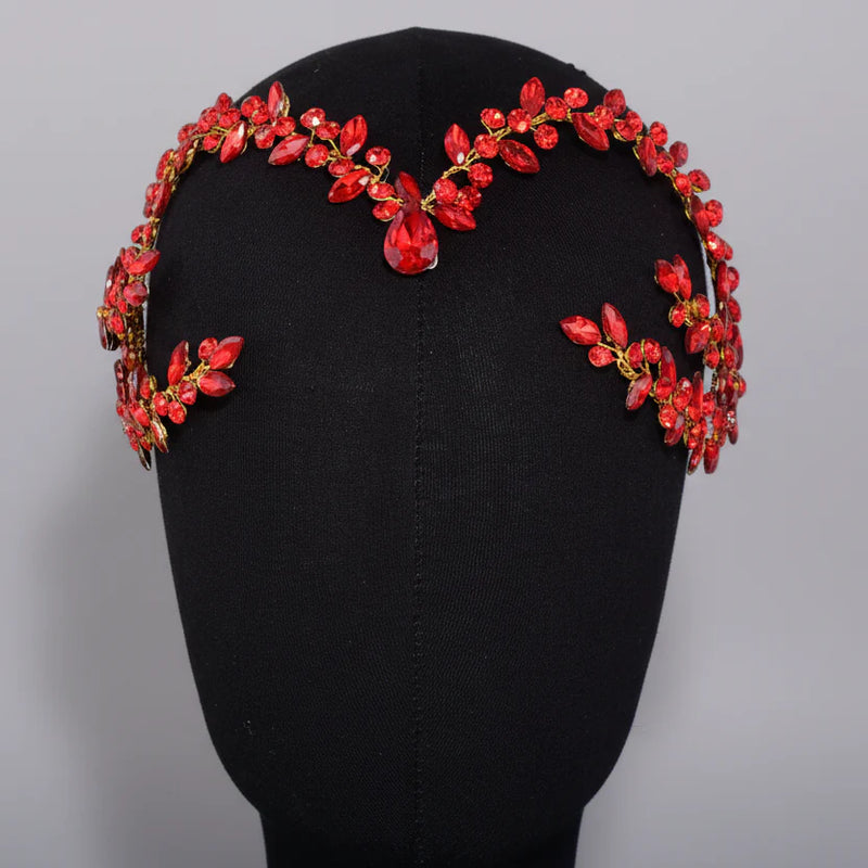 Rhinestone Forehead Headpiece