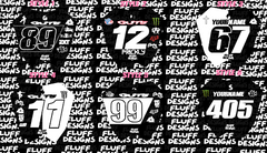 Etm Rtr Front Number Plate Decal