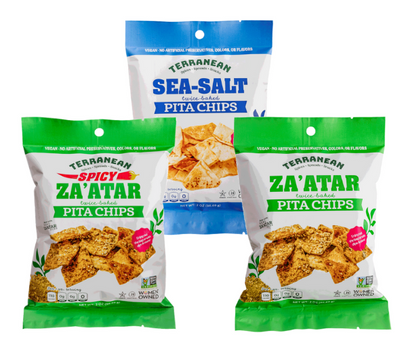 14 Pack of Pita Chips (2 oz.) - Choose your flavor