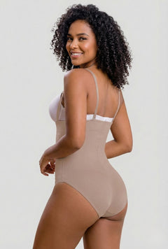 Elastic Band Under-Bust Bodysuit