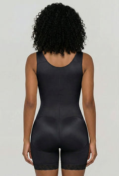Full Body Suit Mid-Thigh w/zipper & Lace