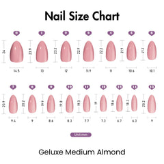 Elena Geluxe™ Nails – Classic Pink Short Almond