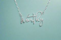 Worthy in Sterling Silver