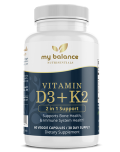 Vitamin D3 + K2 with BioPerine®