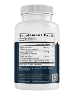 Organic MACA Root Capsules