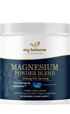 Magnesium Powder - Magnesium Citrate & Aquamin™