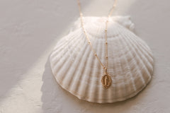 Intricate Miraculous medal necklace
