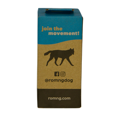 bio-based dog poop bags + bamboo dispenser