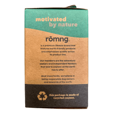 compostable plant-based dog poop bags + bamboo dispenser